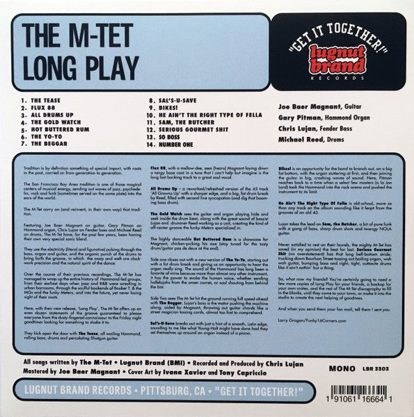 The M-Tet : Long Play (CDr, Album, Mono)