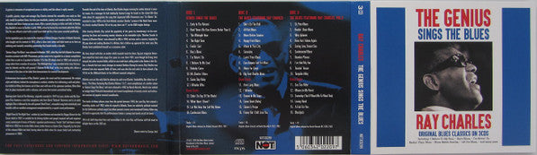 Ray Charles : The Genius Sings The Blues (3xCD, Comp)