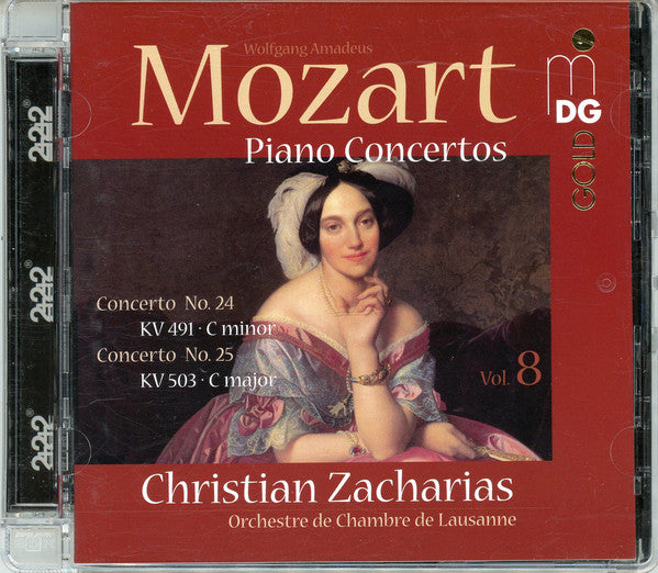 Wolfgang Amadeus Mozart, Christian Zacharias, Orchestre De Chambre De Lausanne : Mozart Piano Concertos Vol 8 (SACD, Hybrid, Multichannel)