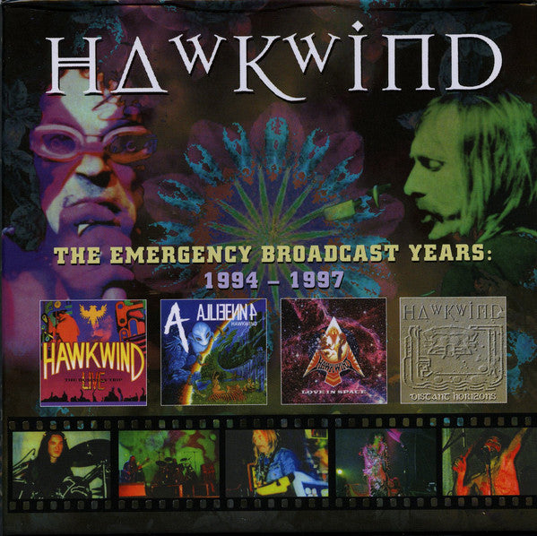 Hawkwind : The Emergency Broadcast Years: 1994 - 1997 (CD, Album, RE, RM + CD, Album, RE, RM + 2xCD, Albu)