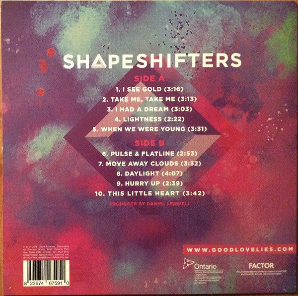 The Good Lovelies : Shapeshifters (LP, Album, Whi)