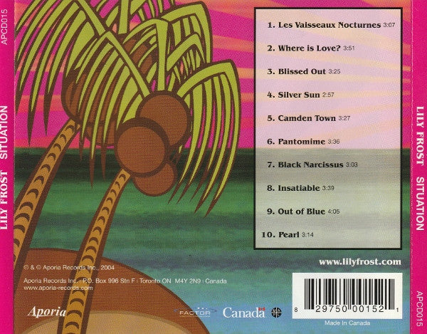 Lily Frost : Situation (CD, Album)