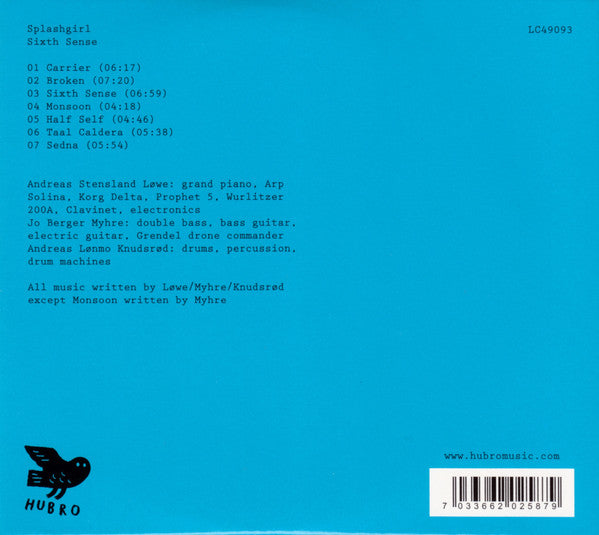 Splashgirl : Sixth Sense (CD, Album)