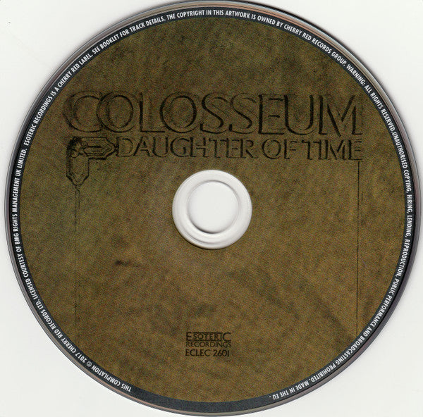 Colosseum : Daughter Of Time (CD, Album, RE, RM)