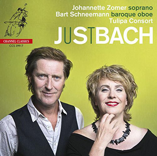 Bart Schneemann, Johannette Zomer, Tulipa Consort, Johann Sebastian Bach : Just Bach (CD, Album)