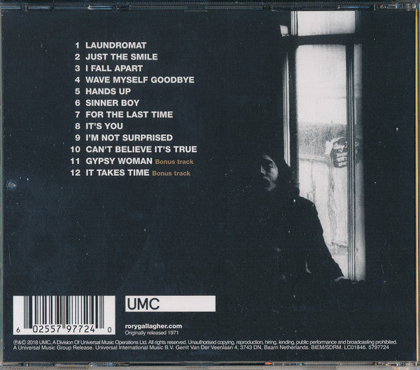 Rory Gallagher : Rory Gallagher (CD, Album, RE, RM)