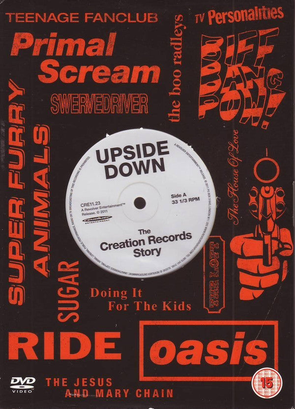 Various : Upside Down: The Creation Records Story (DVD-V, PAL)