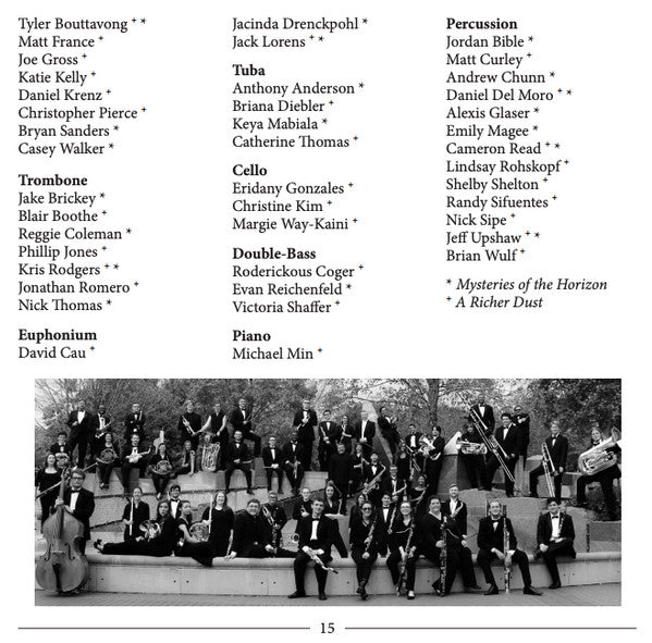 Nigel Clarke (3), Harmen Vanhoorne, H. Stephen Smith, Malene Sheppard Skærved, Middle Tennessee State University Wind Ensemble, Reed Thomas (2) : Music For Symphonic Wind Orchestra (CD, Album)