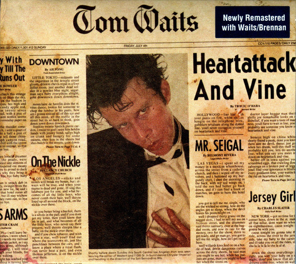 Tom Waits : Heartattack And Vine (CD, Album, RM)