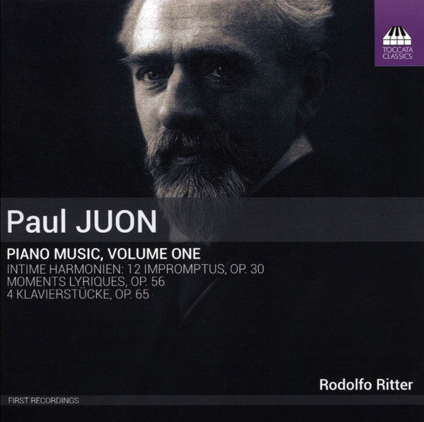 Paul Juon, Rodolfo Ritter : Piano Music, Volume One (CD, Album)