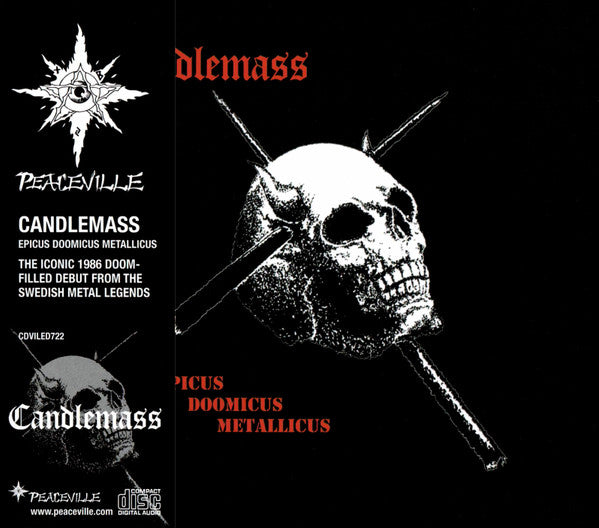 Candlemass : Epicus Doomicus Metallicus (CD, Album, RE, RM)