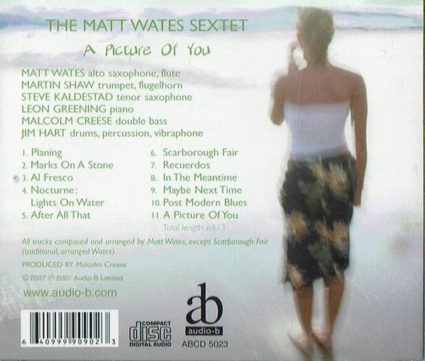 The Matt Wates Sextet : A Picture Of You (CD, Album)