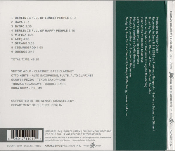 Thomas Kolarczyk Ensemble : Halbträume (CD, Album)