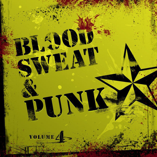 Various : Blood, Sweat & Punk: Volume 4 (CD, Comp)