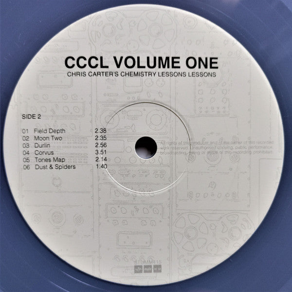 Chris Carter (2) : Chris Carter's Chemistry Lessons Volume One (LP, Blu + LP, Gre + Album)