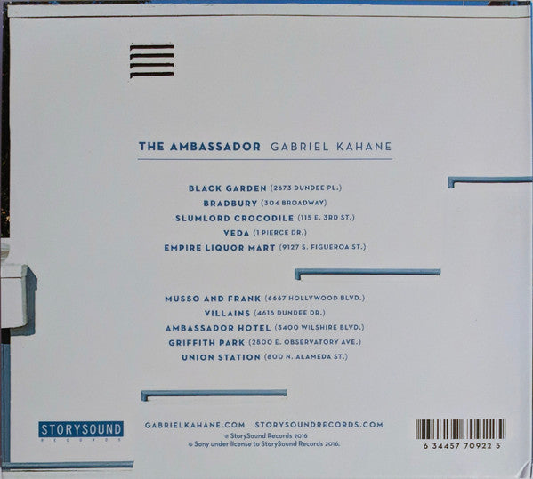 Gabriel Kahane : The Ambassador (CD, Album)