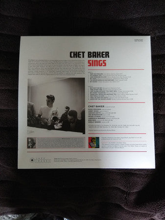 Chet Baker : Chet Baker Sings (LP, Album, Ltd, RE, 180)