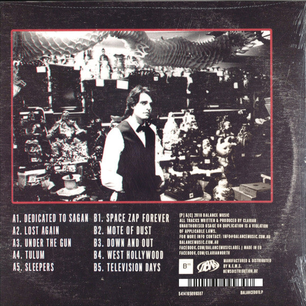 Clarian : Television Days (LP, Album)