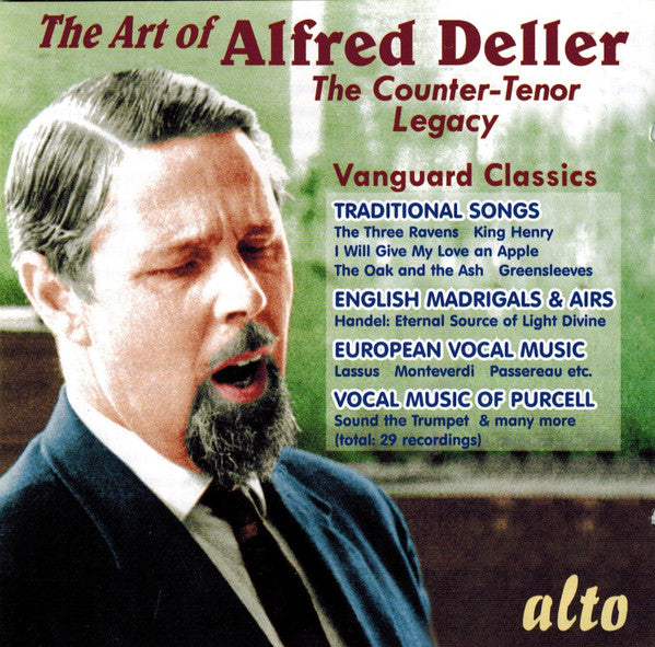 Alfred Deller : The Art Of Alfred Deller (CD, Comp, RM)
