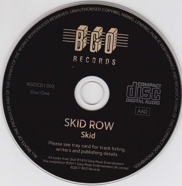 Skid Row (2) : SKID ⋆ 34 Hours + Bonus Tracks (2xCD, Comp, RE, RM, O-C)