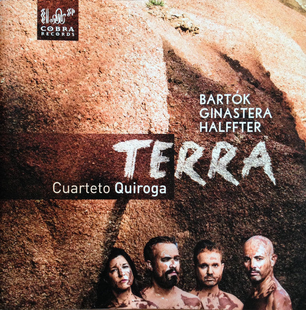 Béla Bartók, Alberto Ginastera, Rodolfo Halffter, Cuarteto Quiroga : Terra (CD, Album)