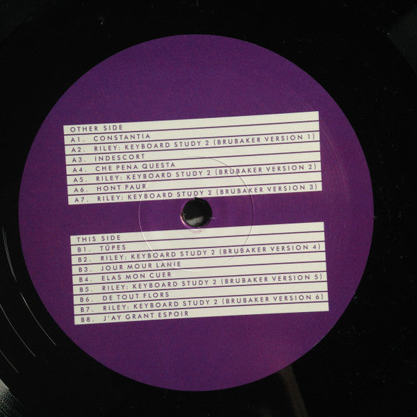 Bruce Brubaker : Codex (LP, Album)