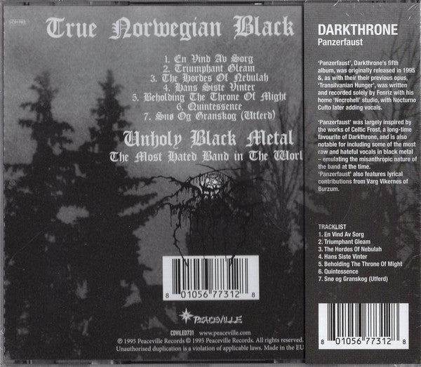 Darkthrone : Panzerfaust (CD, Album, RE, Jew)