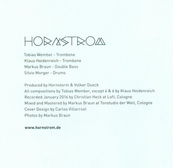 Hornstrom : Dark (CD, Album)