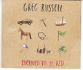 Greg Russell : Inclined To Be Red (CD, Album, Dig)