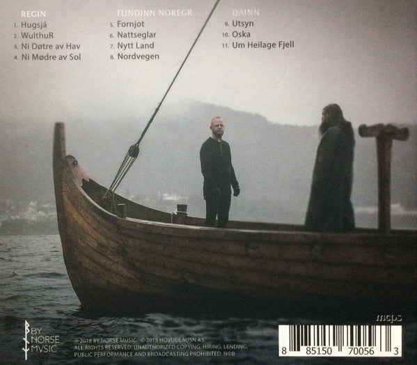 Ivar Bjørnson & Einar Selvik : Hugsjá (CD, Album)