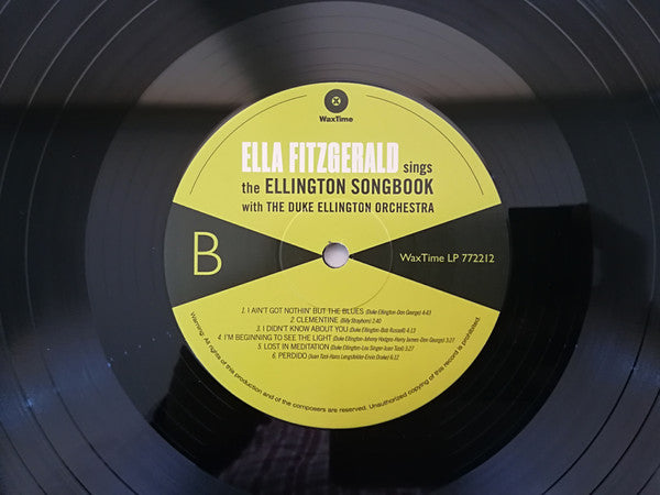 Ella Fitzgerald : Ella Fitzgerald Sings The Duke Ellington Songbook (2xLP, Comp, Ltd, RE, RM, 180)