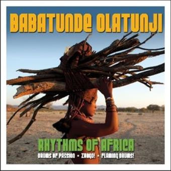 Babatunde Olatunji : Rhythms Of Africa: Drums Of Passion * Zungo! * Flaming Drums!  (3xCD, Album, Comp)