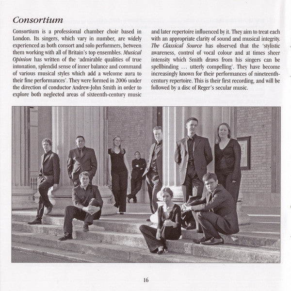 Johannes Brahms, Consortium (8), Andrew-John Smith : 3 Quartette Op 64 ∙ 6 Lieder & Romanzen Op 93A ∙ Zigeunerlieder Op 103 ∙ 5 Gesänge Op 104 (CD, Album)