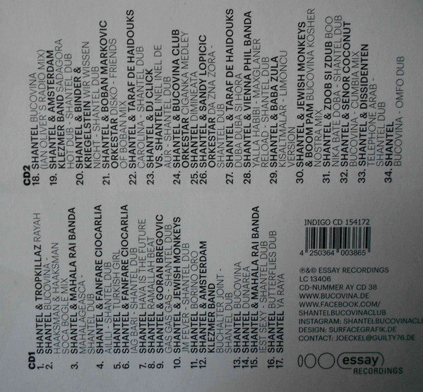 Shantel : The Bucovina Club Years (2xCD, Comp)