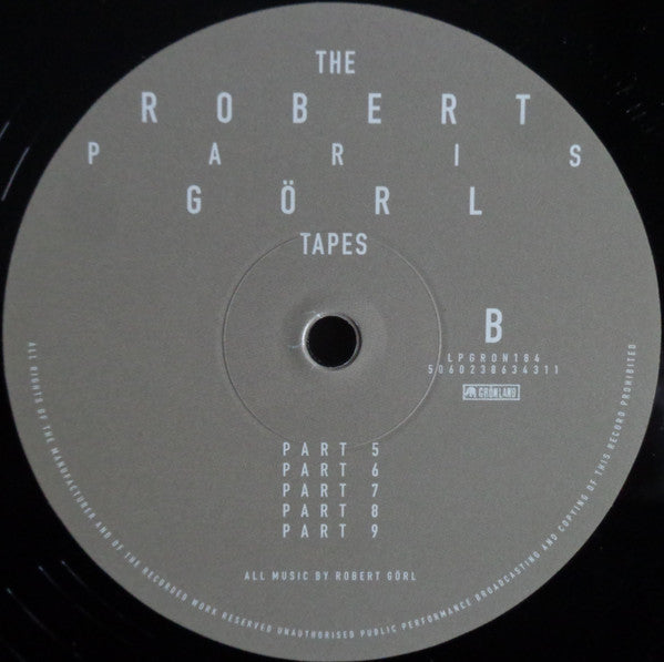 Robert Görl : The Paris Tapes (LP, Album, RSD)