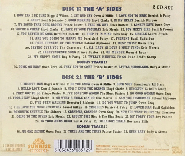 Various : The Story Of Blue Beat - The Best In Ska 1962 Part 2 (2xCD, Album, Comp)
