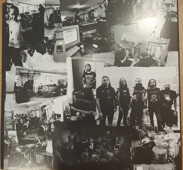 Graveyard (4) : Back To The Mausoleum (12", MiniAlbum, Ltd)