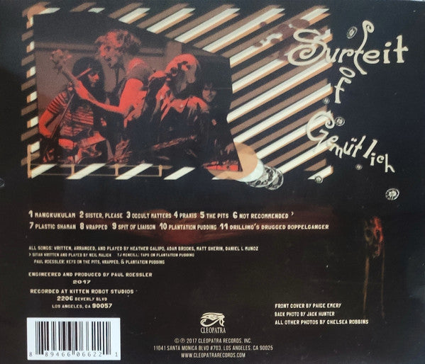 Egrets On Ergot : Surfeit Of Gemütlich (CD, Album)