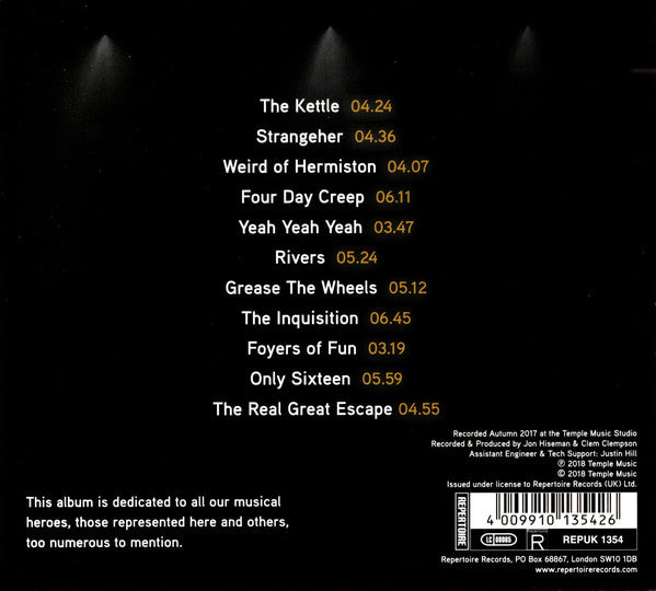 JCM (Jon Hiseman, Clem Clempson, Mark Clarke) : Heroes (CD, Album)