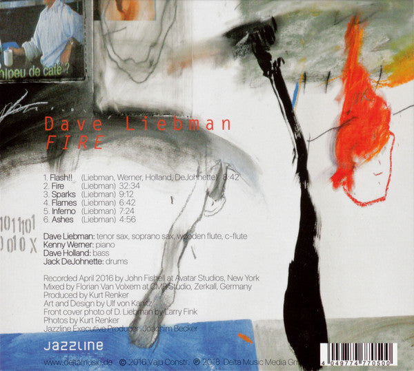 David Liebman : Fire (CD, Album)
