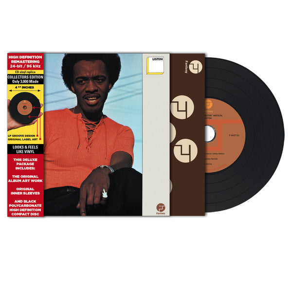 Johnny Guitar Watson : Listen (CD, Album, Ltd, RE)