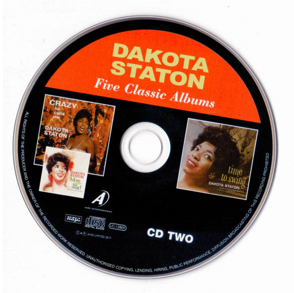 Dakota Staton : Five Classic Albums (2xCD, Comp, RM)