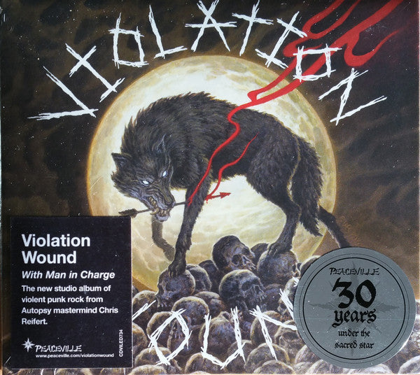 Violation Wound : With Man In Charge (CD, Album)