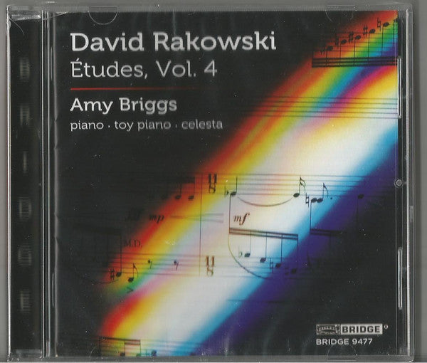 David Rakowski, Amy Briggs : Études, Vol. 4 (CD, Album)