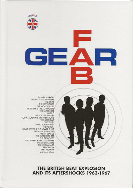 Various : Fab Gear (The British Beat Explosion And Its Aftershocks 1963-1967) (6xCD, Comp + Box)