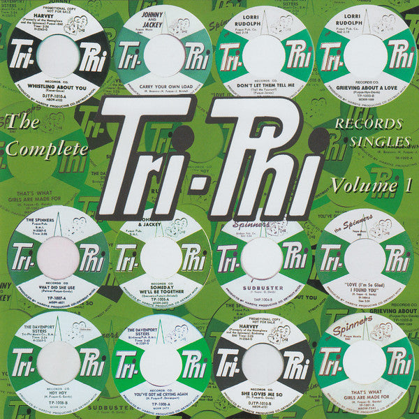 Various : The Complete Tri-Phi Records Singles Volume 1  (CD, Comp)