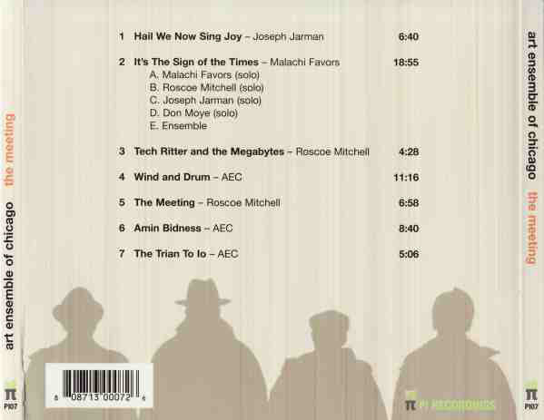 The Art Ensemble Of Chicago : The Meeting (CD, Album)