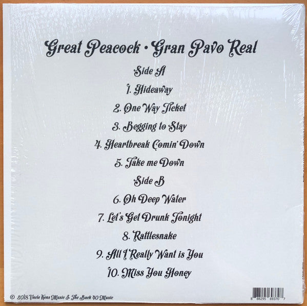 Great Peacock : Gran Pavo Real (LP, Album)