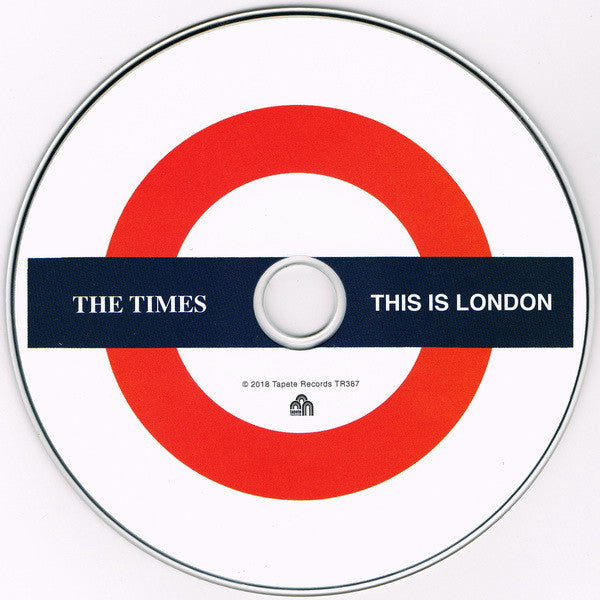 The Times : This Is London (CD, Album, RE)