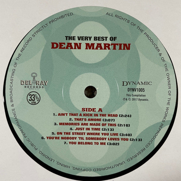 Dean Martin : The Very Best Of Dean Martin (LP, Comp)